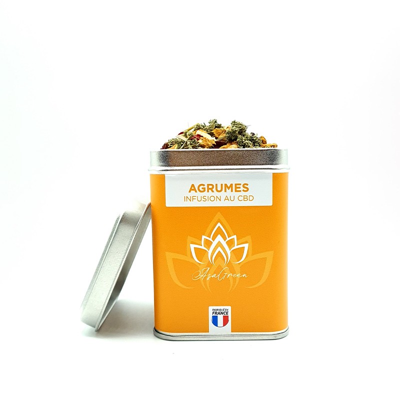Infusion agrumes cbd asagreen